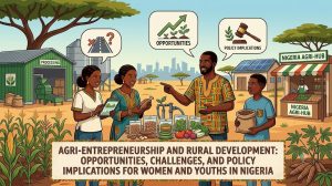 AGRI-ENTREPRENEURSHIP AND RURAL DEVELOPMENT: OPPORTUNITIES, CHALLENGES, AND POLICY IMPLICATIONS FOR WOMEN AND YOUTHS IN NIGERIA