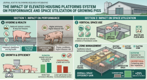 THE IMPACT OF ELEVATED HOUSING PLATFORMS SYSTEM ON PERFORMANCE AND SPACE UTILIZATION OF GROWING PIGS
