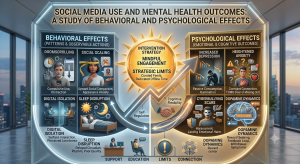 SOCIAL MEDIA USE AND MENTAL HEALTH OUTCOMES: A STUDY OF BEHAVIORAL AND PSYCHOLOGICAL EFFECTS